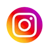 Instagram icono de la aplicación con un degradado de rojo, naranja, amarillo y morado.